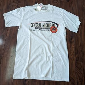 Vintage Lee Sport Men's Medium 2003 Central Michigan MAC Champions Basketball